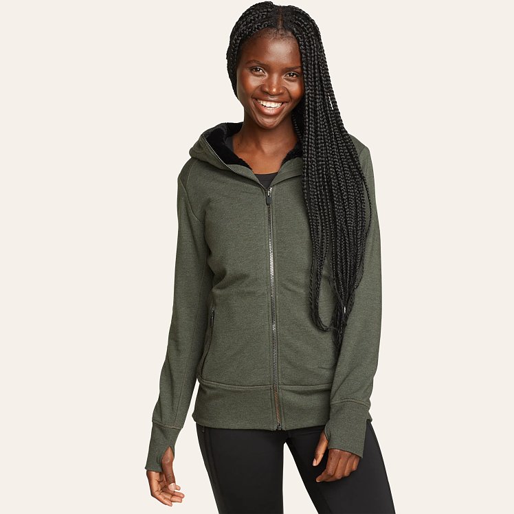 Womens full zip sweatshirt sale