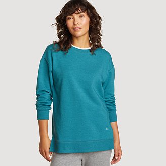 Womens Motion Cozy Camp Long-Sleeve Tunic