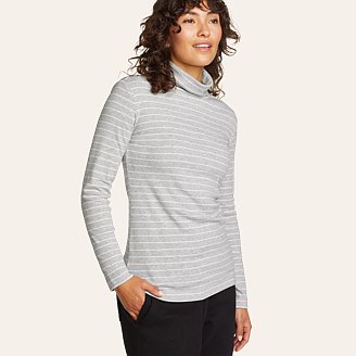 Eddie bauer women's mock turtlenecks best sale