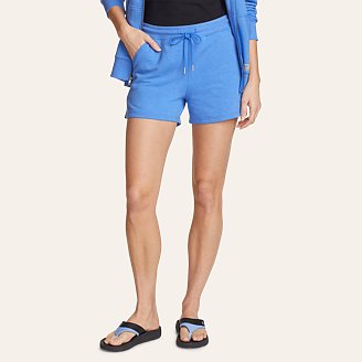 Womens Cozy Camp Fleece Shorts