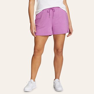 Womens Cozy Camp Fleece Shorts