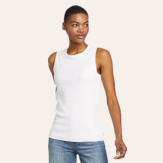 0093499500000040 Womens Essentials Ribbed Layering Tank sku 0093499500000040