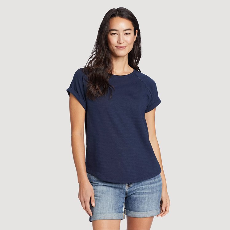 Women's Solstice Slub Short-sleeve Tee Eddie Bauer