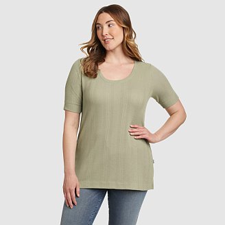 Image of Women's Mountain Town Textured Top