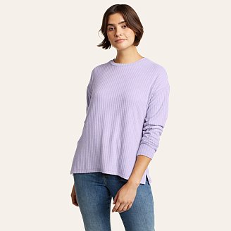 Womens Solstice Brushed Crew