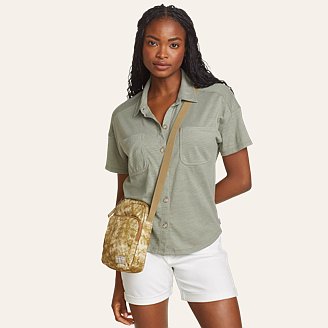 Womens Abloom Short-Sleeve Shirt