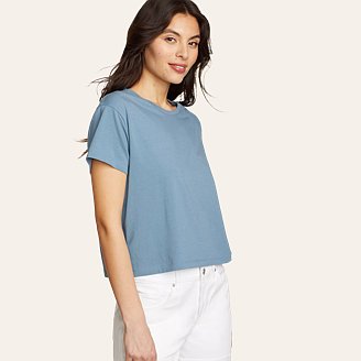 Womens Tempo Light Cropped T-Shirt