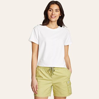 Womens Tempo Light Cropped T-Shirt