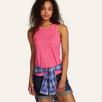 Womens Solstice Slub Tank Top