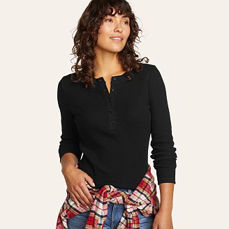 Womens Everyday Thermal Henley