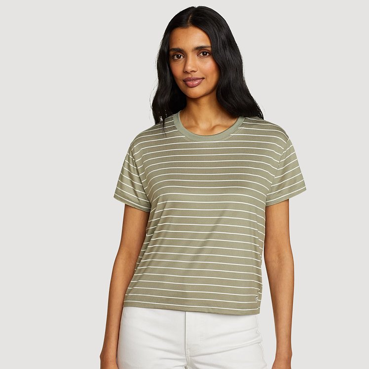Women's Surreal Travel Crewneck T-shirt Eddie Bauer