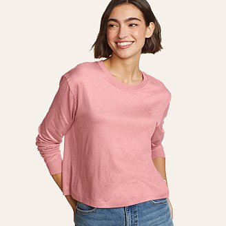 Womens Surreal Travel Long-Sleeve Shirt