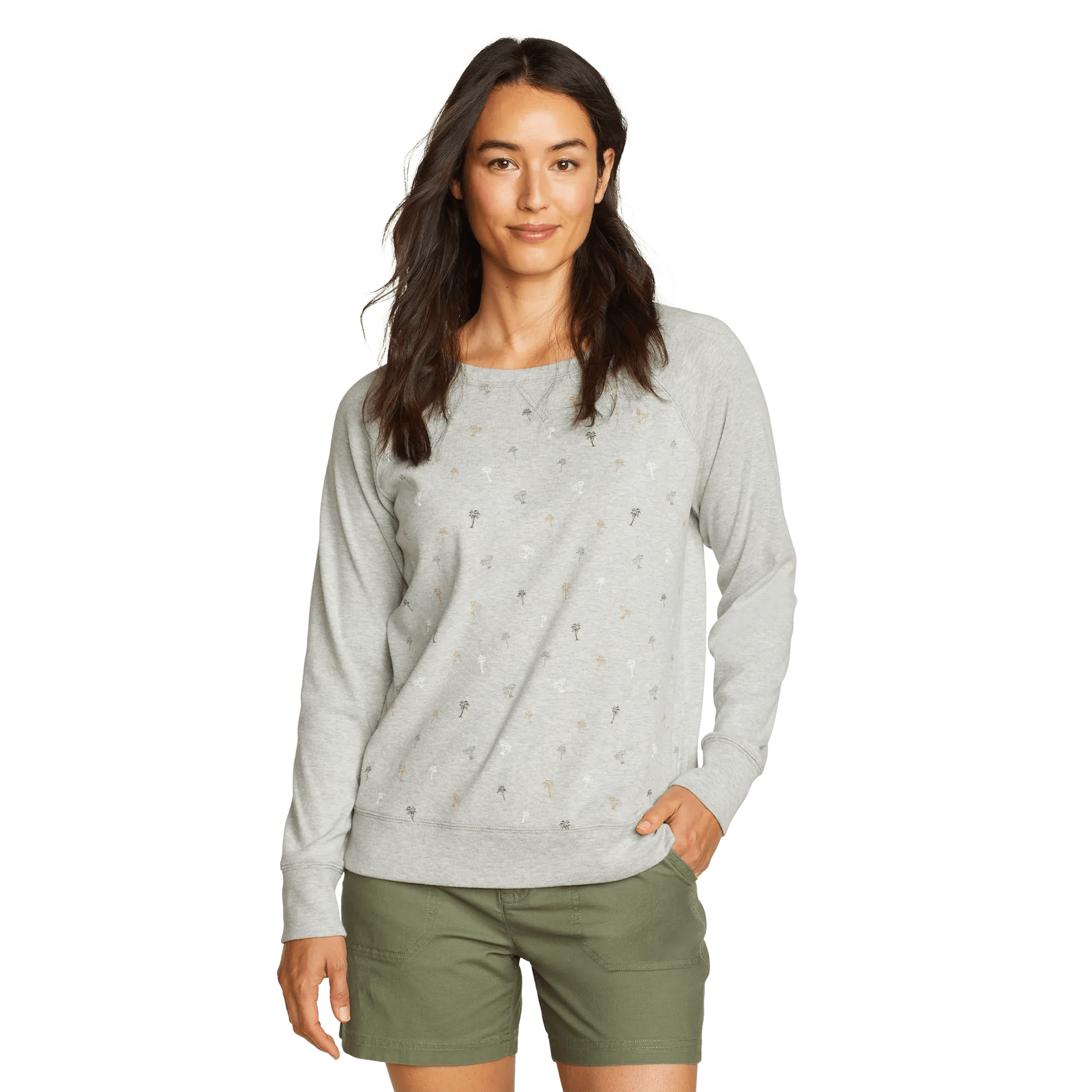 Legend Wash Sweatshirt - Palm Trees