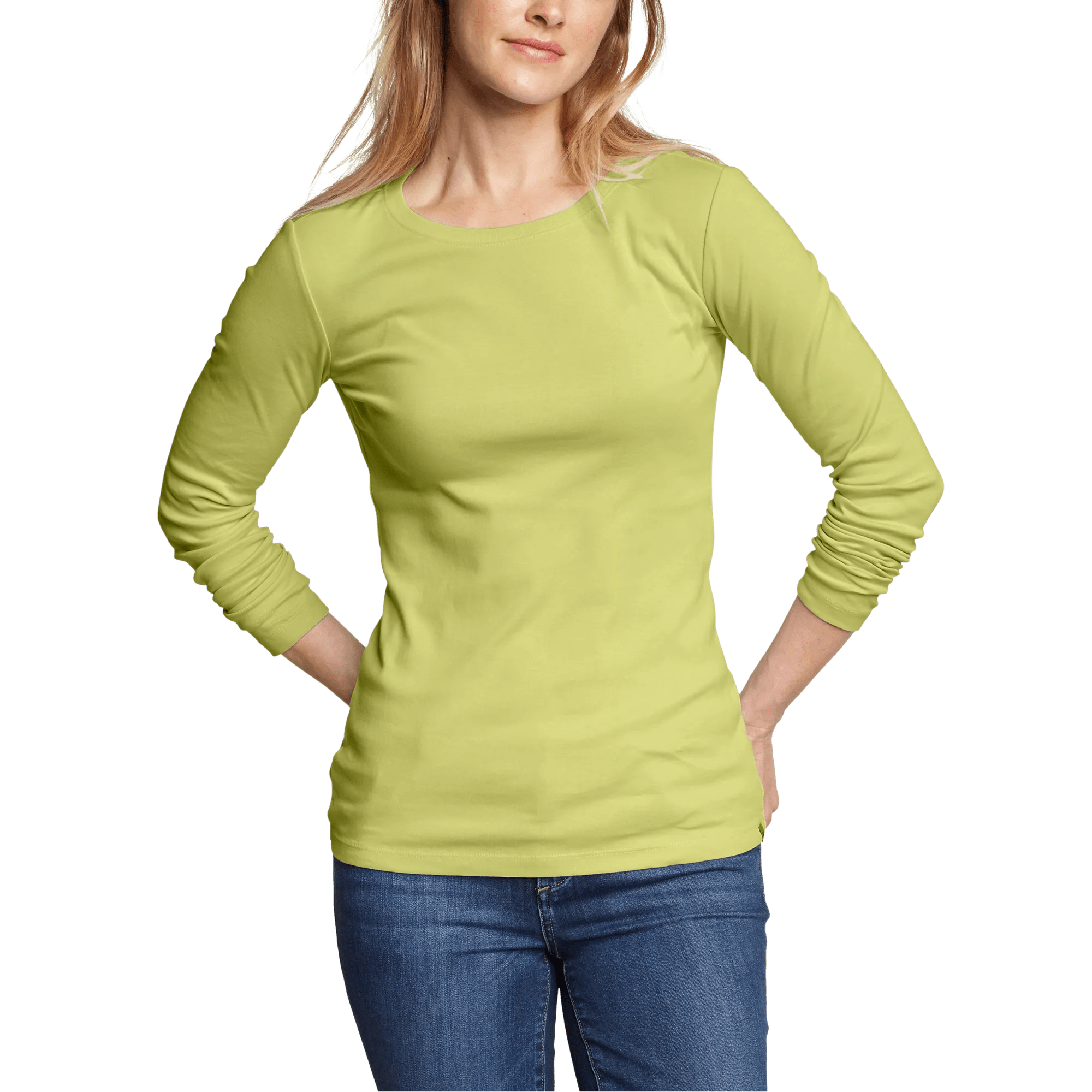 Women's Favorite Long-Sleeve Crewneck T-Shirt