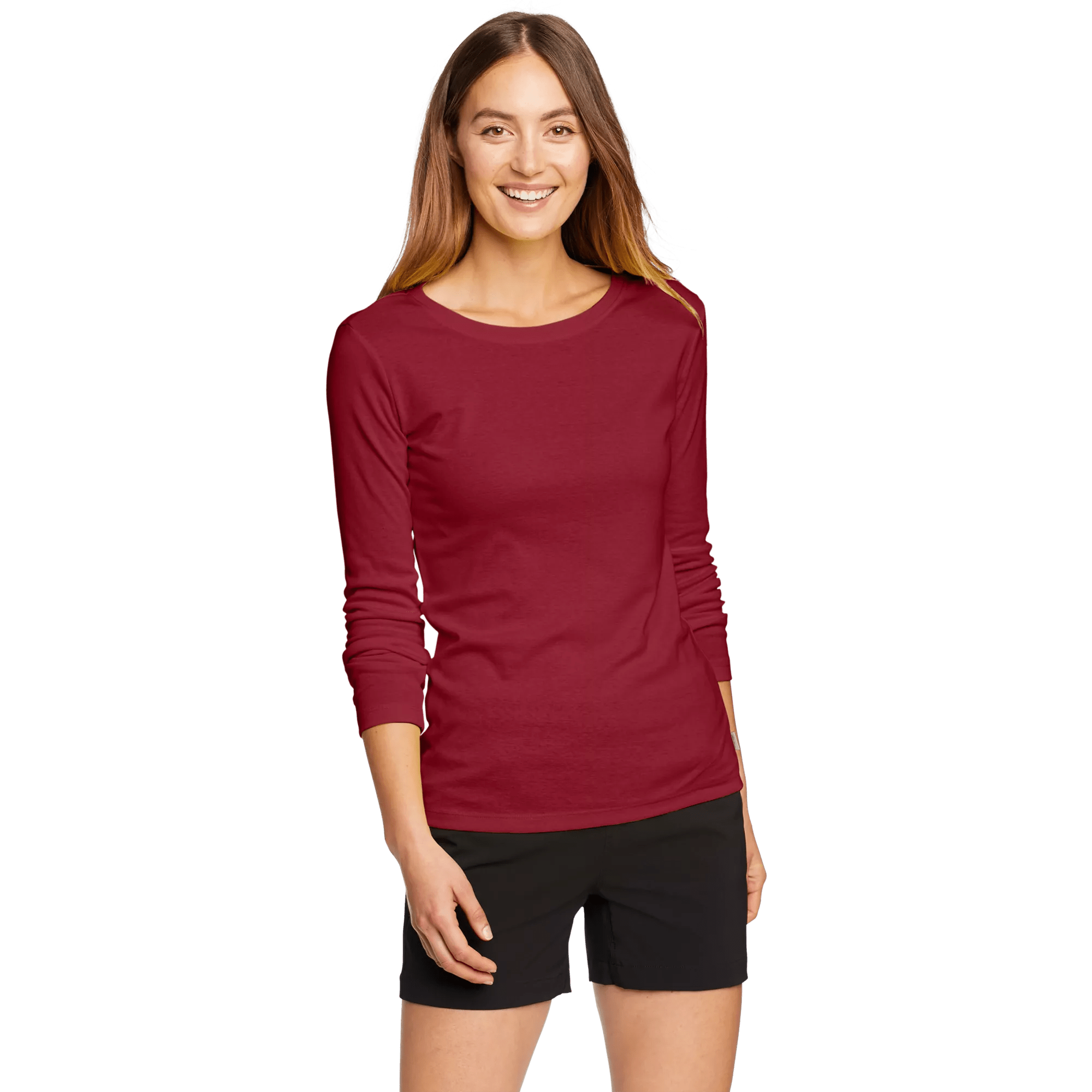 Women's Favorite Long-Sleeve Crewneck T-Shirt