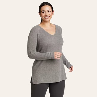 Womens Tellus V-Neck Sweater