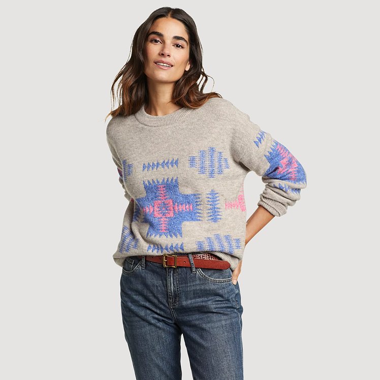 Women's Jacquard Sweater | Eddie Bauer