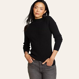 Women's Favorite Mock Neck Sweater