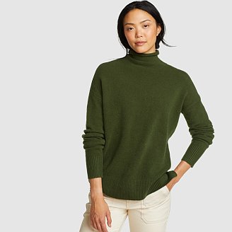 Women's Alpine Route Essentials Scrunch Neck Sweater