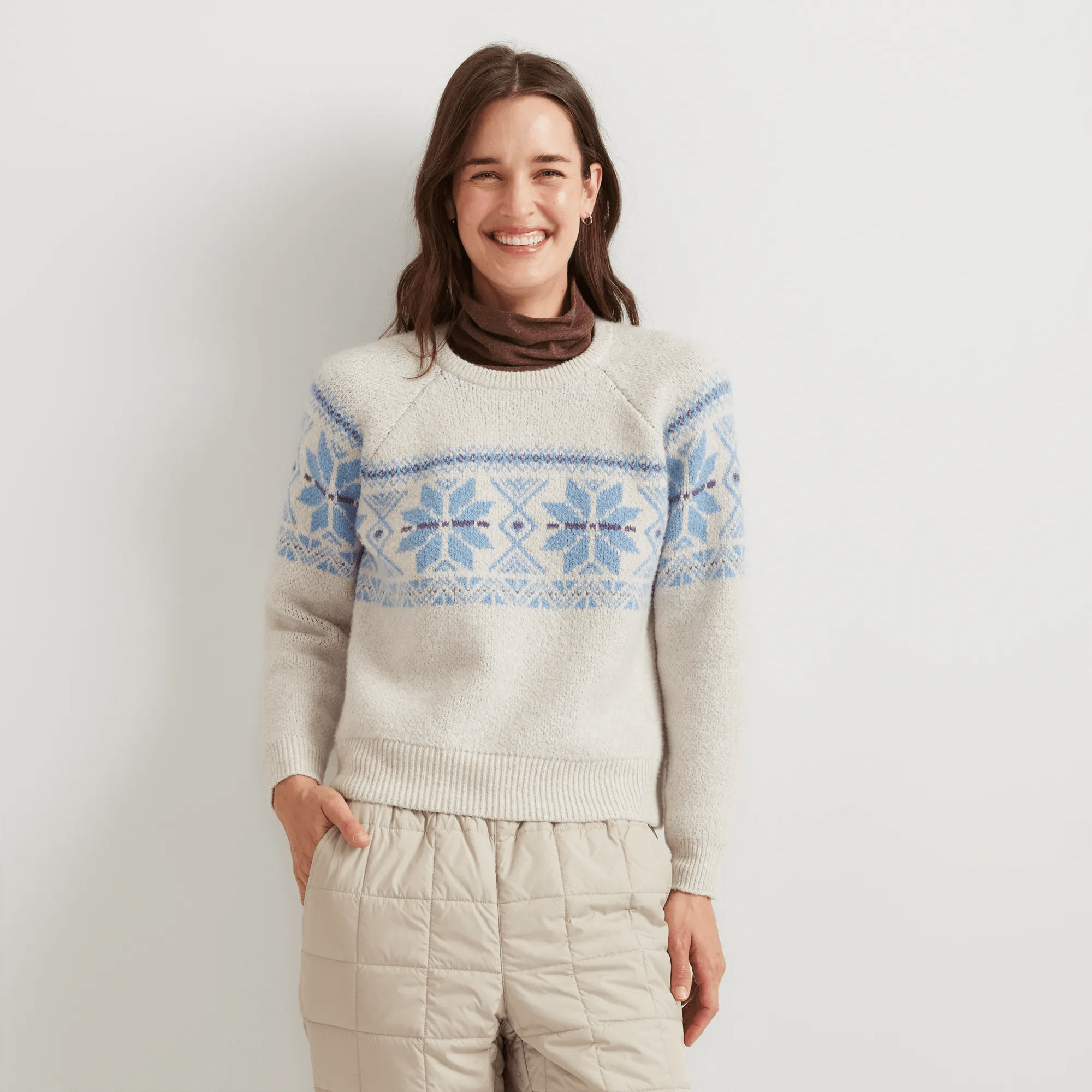 Good Cheer Crewneck Sweater - Pattern