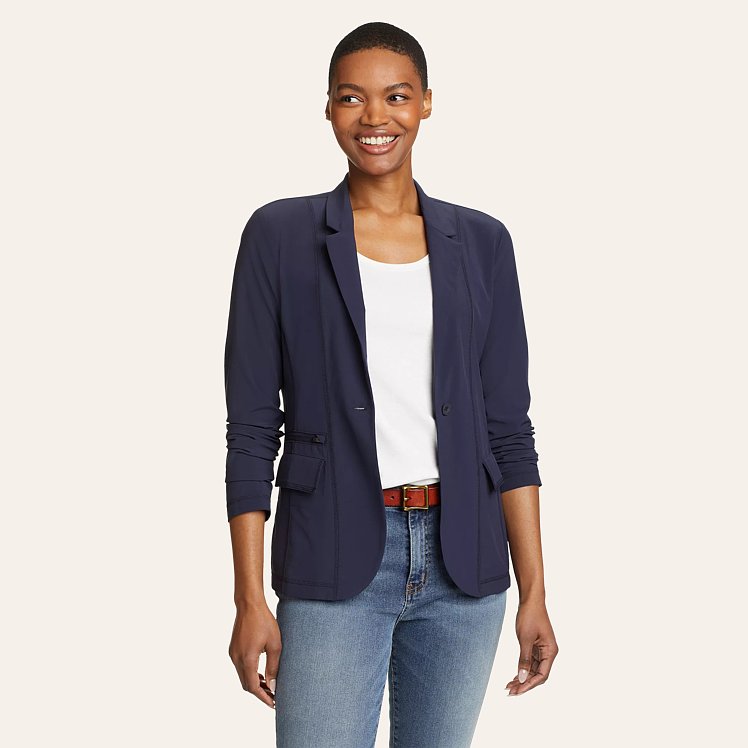 Blue womens blazer best sale