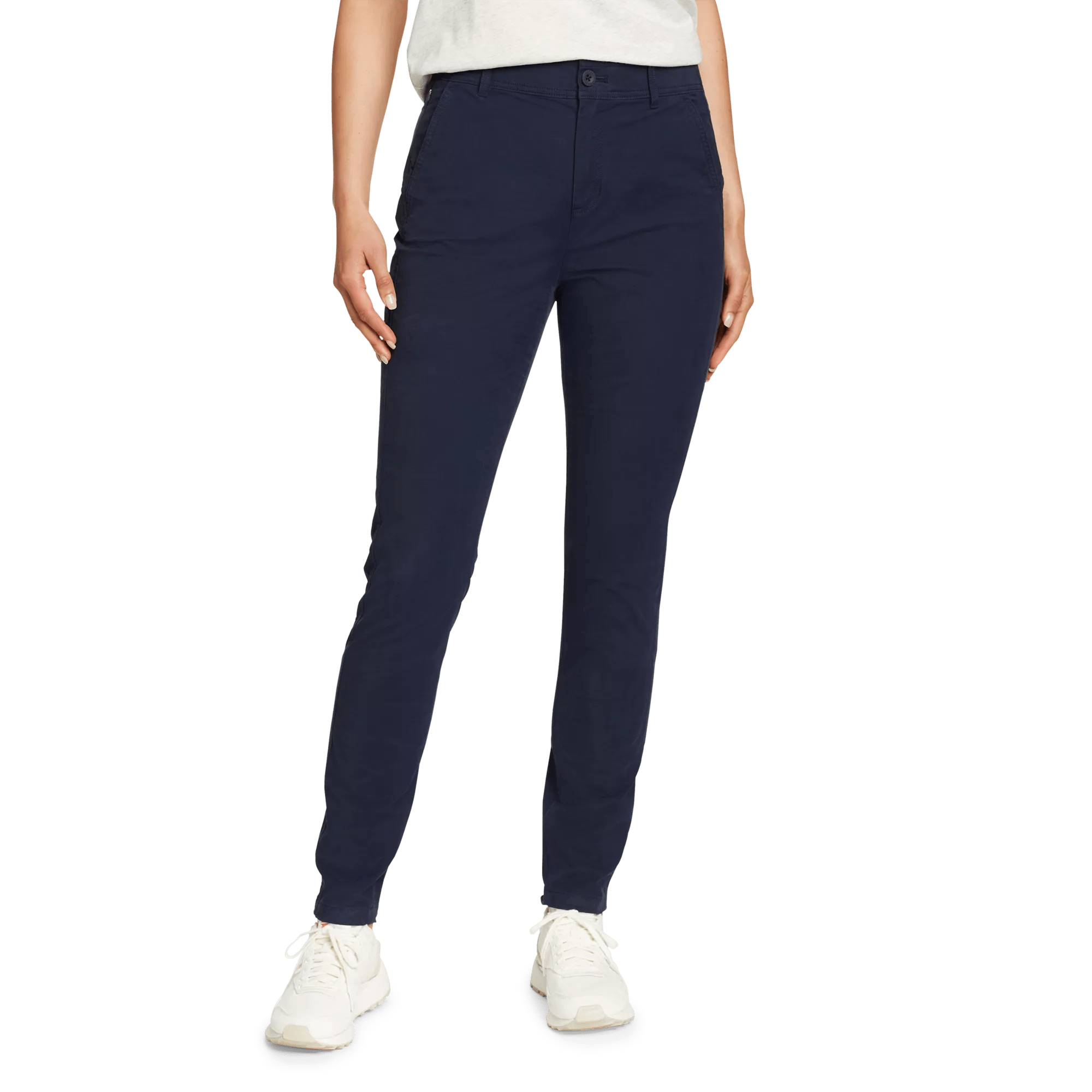 Eddie Bauer Voyager High-Rise Chino Slim Pants | Hamilton Place