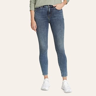 Eddie Bauer Women's Revival High Rise Fleece-Lined Jeans