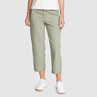 Eddie Bauer Women's Sightscape Horizon Convertible Roll-Up Pants, Stone, 0  : : Clothing, Shoes & Accessories
