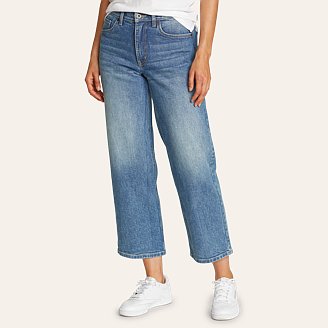 Image of Women's Authentic Everyday High-Rise Cropped Jeans