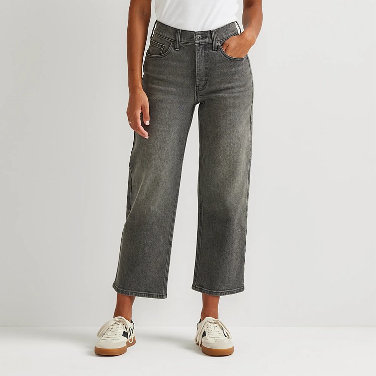 Women's Authentic Everyday High-rise Cropped Jeans | Eddie Bauer