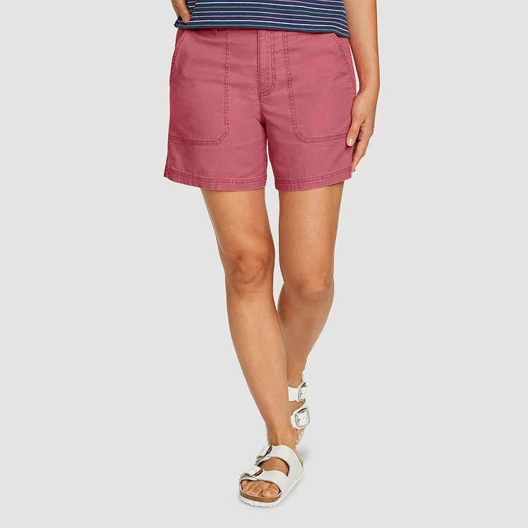 Women's Canvas Utility Shorts Eddie Bauer
