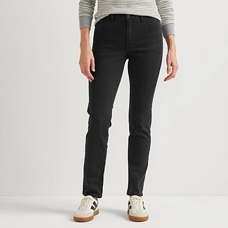 Image of Women's Venture Stretch High-Rise Straight Leg Jeans