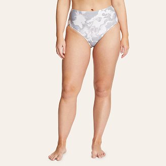 Womens High-Waist Swim Briefs