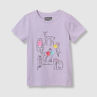 Girls' Graphic Short-Sleeve T-Shirt