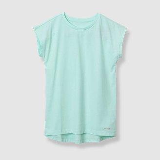 Girls' Trail Short-Sleeve Pleated-Back Shirt