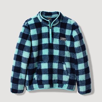 Kids' Quest Fleece Plush 1/4 Zip Jacket