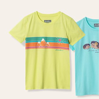 Girls' Graphic Short-Sleeve T-Shirt