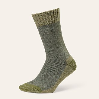 Image of Men's Wool-Blend Crew Socks
