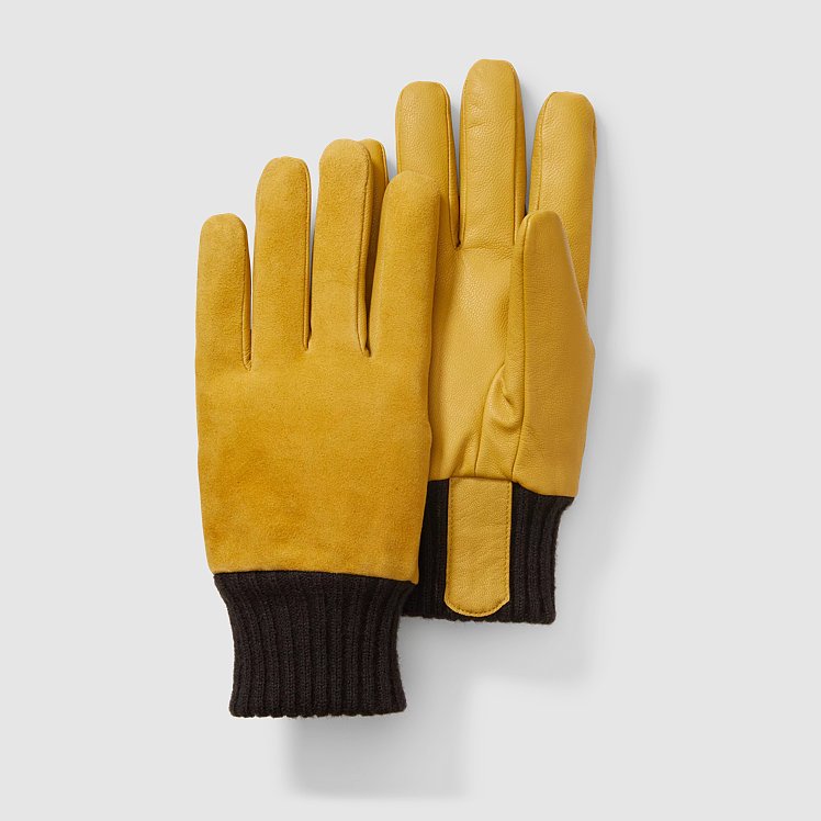 Eddie bauer leather gloves online