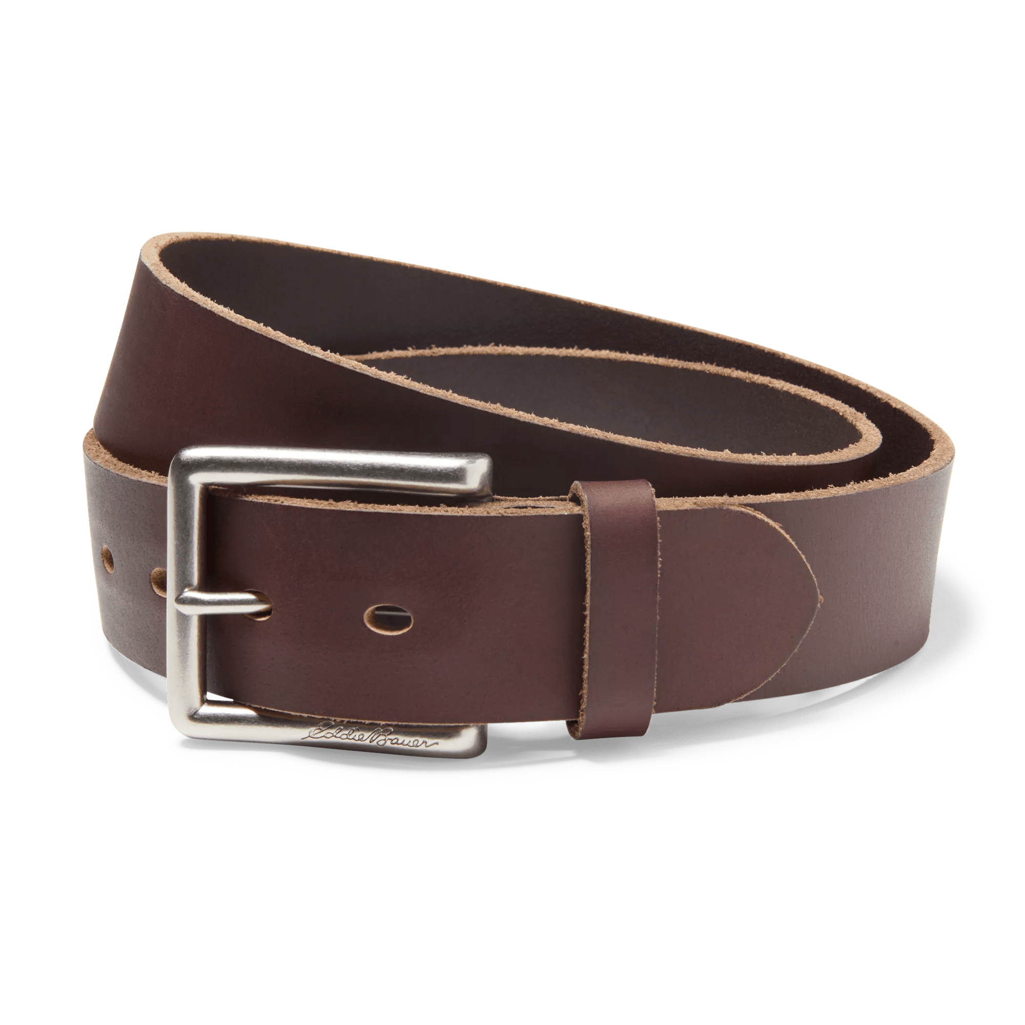 Reinforced Tab Leather Belt