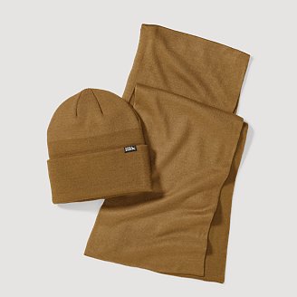 Image of Men's Beanie & Scarf Set
