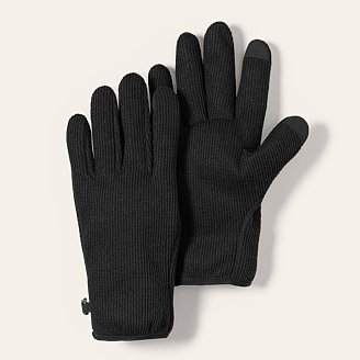 Mens Windcutter Fleece Touchscreen Gloves