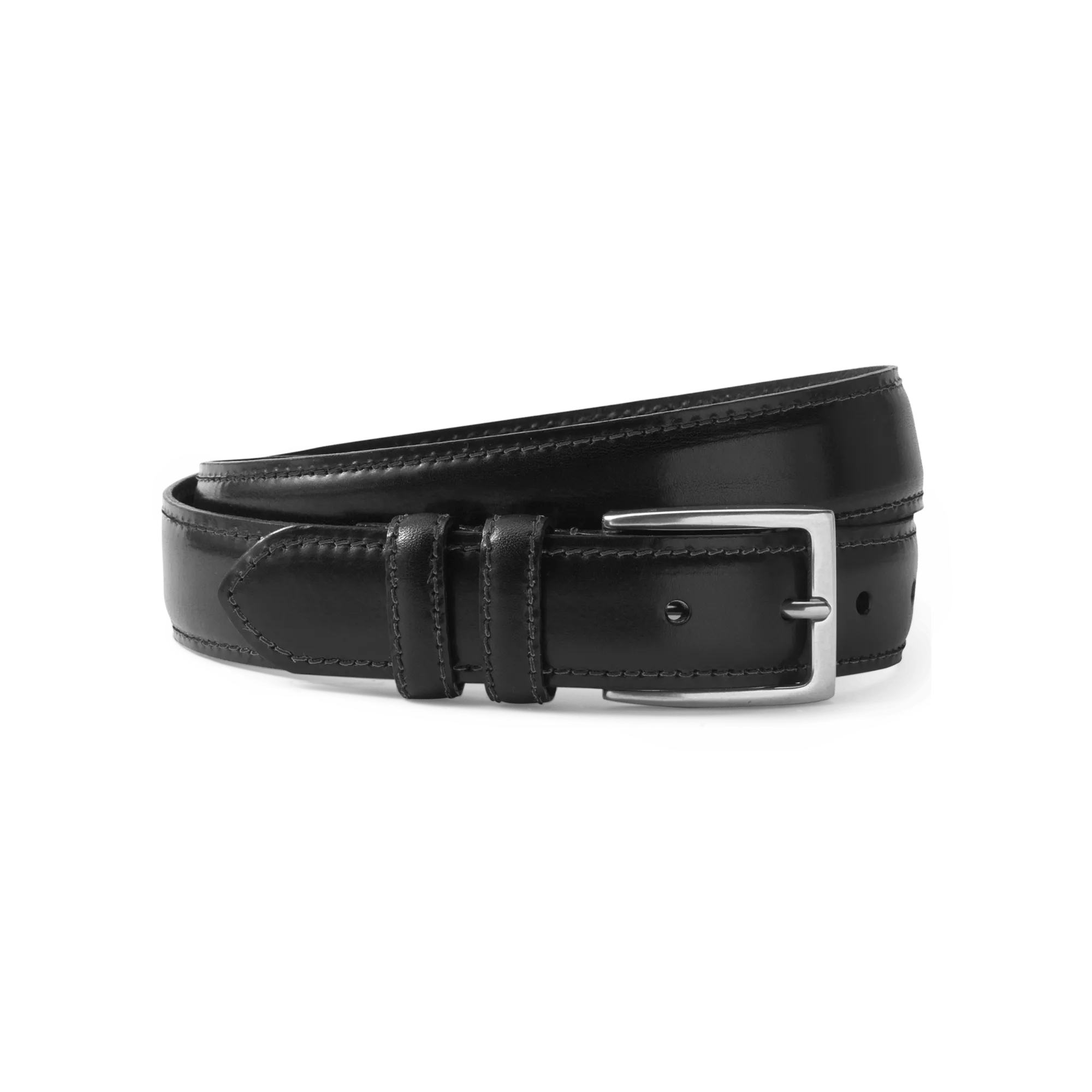 Feather Edge Leather Belt
