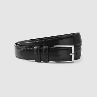 Men's Feather Edge Leather Belt