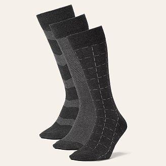 Men's Pattern Crew Socks