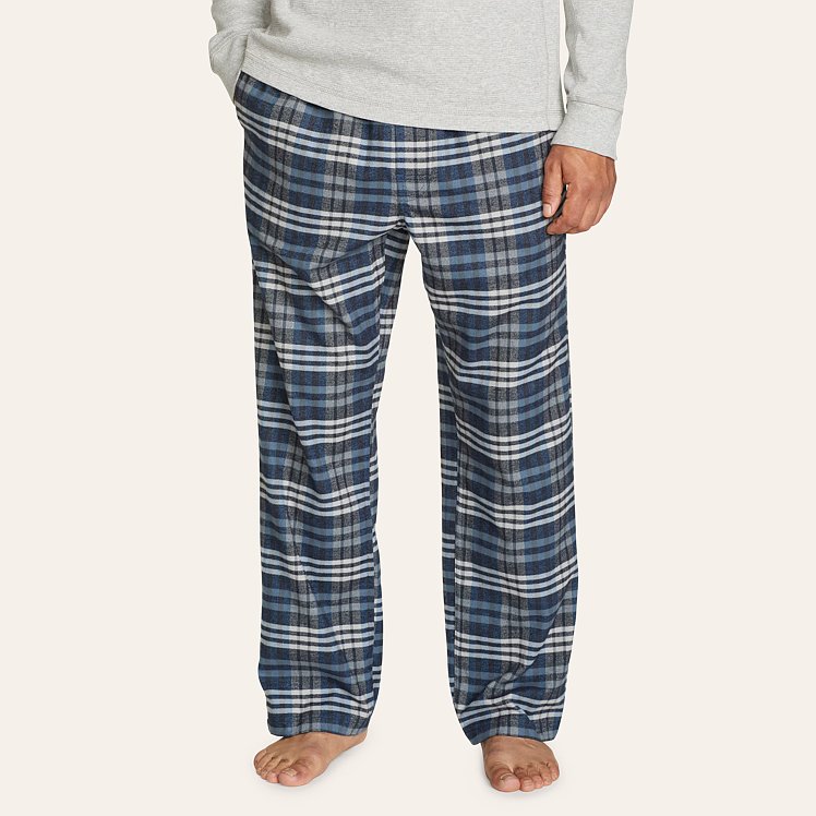 Eddie Bauer Men s Eddie s Favorite Flannel Sleep Pants Sailor Blue M Shop Gifts for Him