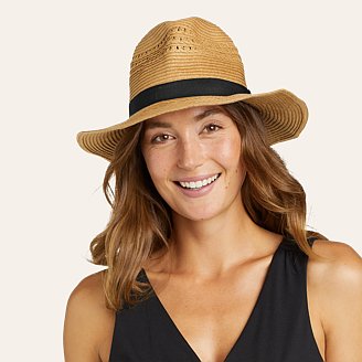 Women s Panama Packable Straw Hat Eddie Bauer