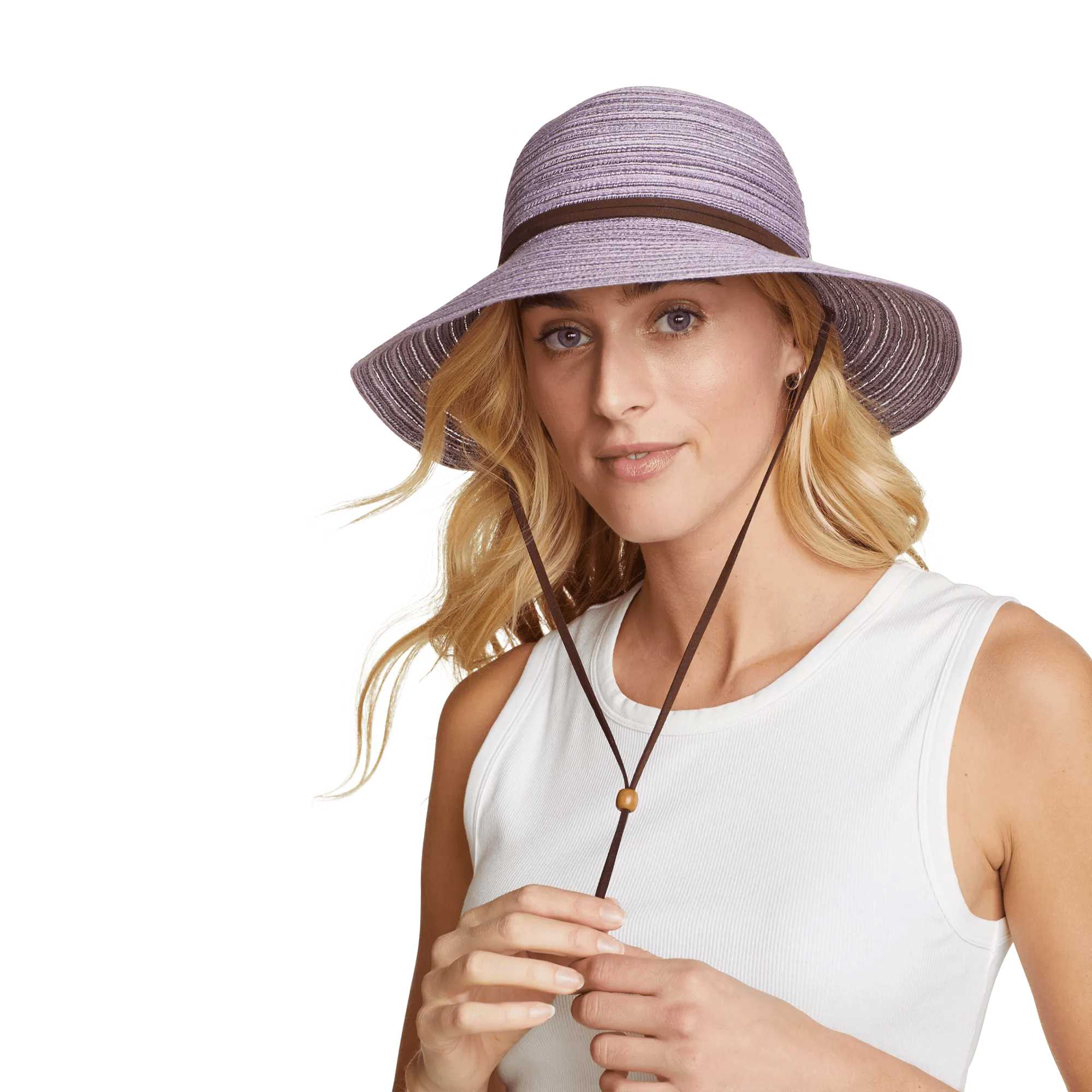 Packable Straw Hat - Wide Brim