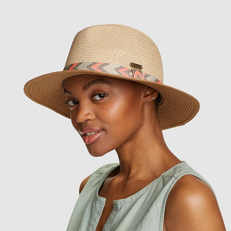 Women s Ombre Panama Straw Hat Eddie Bauer