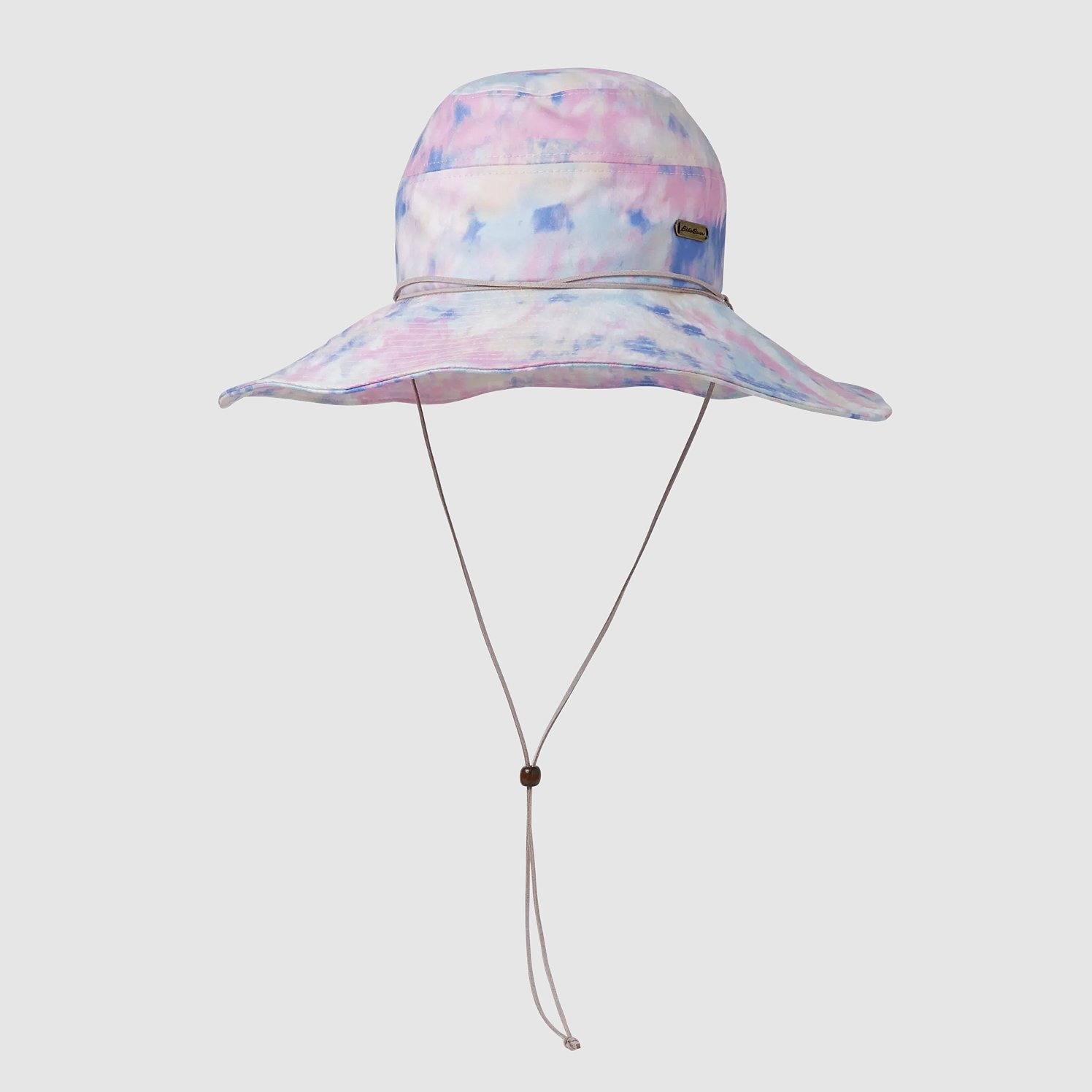 Straw Beach Hat, Sun Hat With Tie Dye Classic Wide Brim Mens